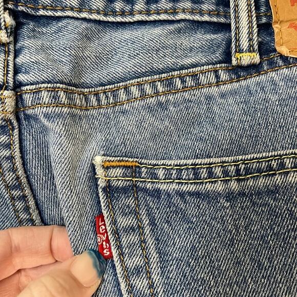 Levi's 505 Blue Jeans Men's Size 38 x 30 - Picture 3 of 5